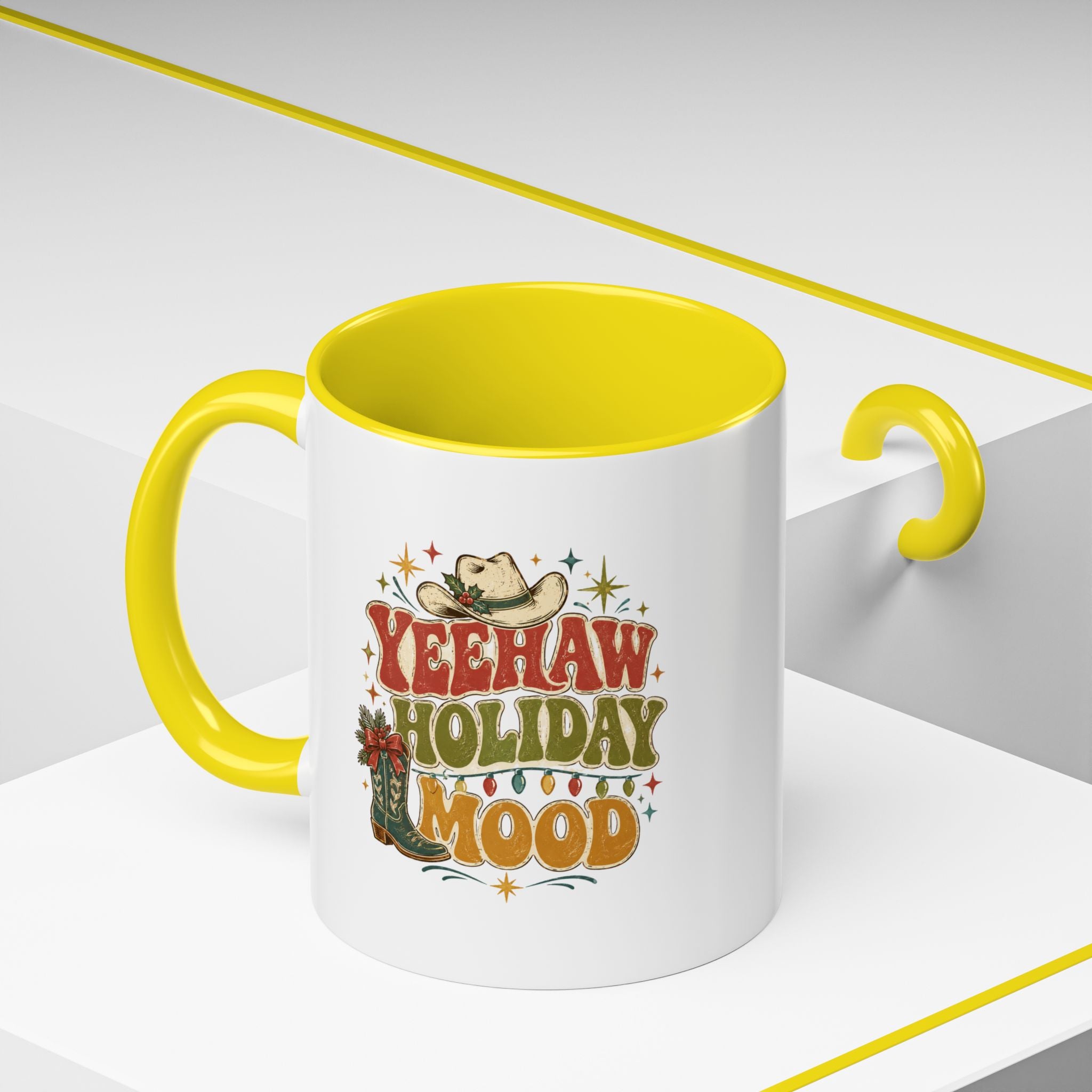 Christmas Yeehaw Holiday Mood Coffee Mug