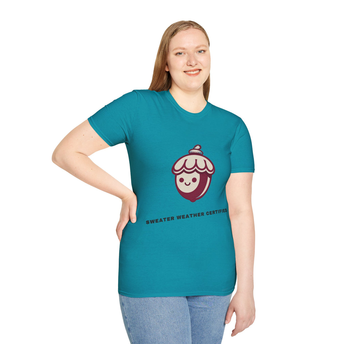 Beanie Buddy Graphic Tee — 'Sweater Weather Certified' Cute Winter Shirt - Trending Now - September 2026