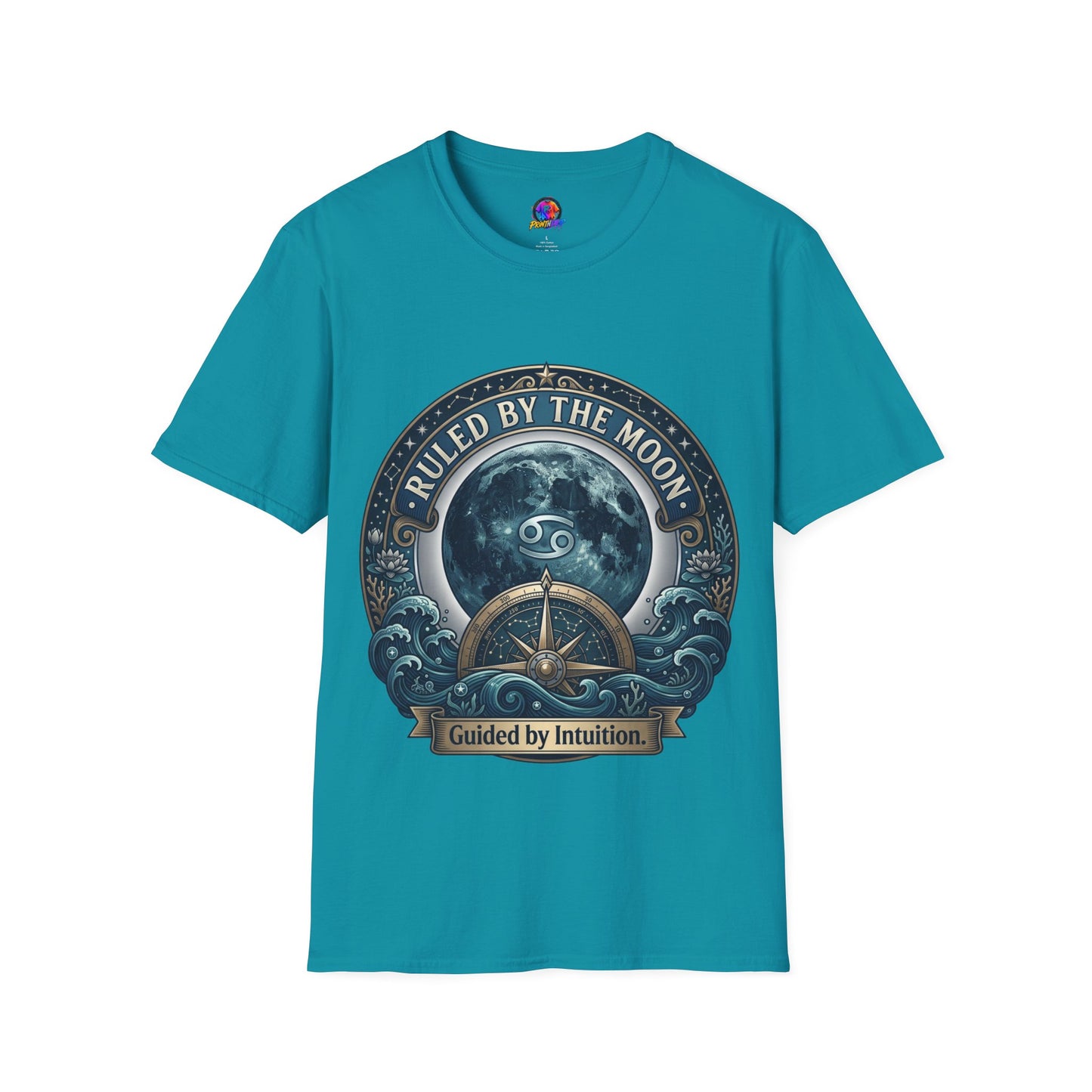Ruled by the Moon T-Shirt — Moonphase Zodiac Graphic Tee