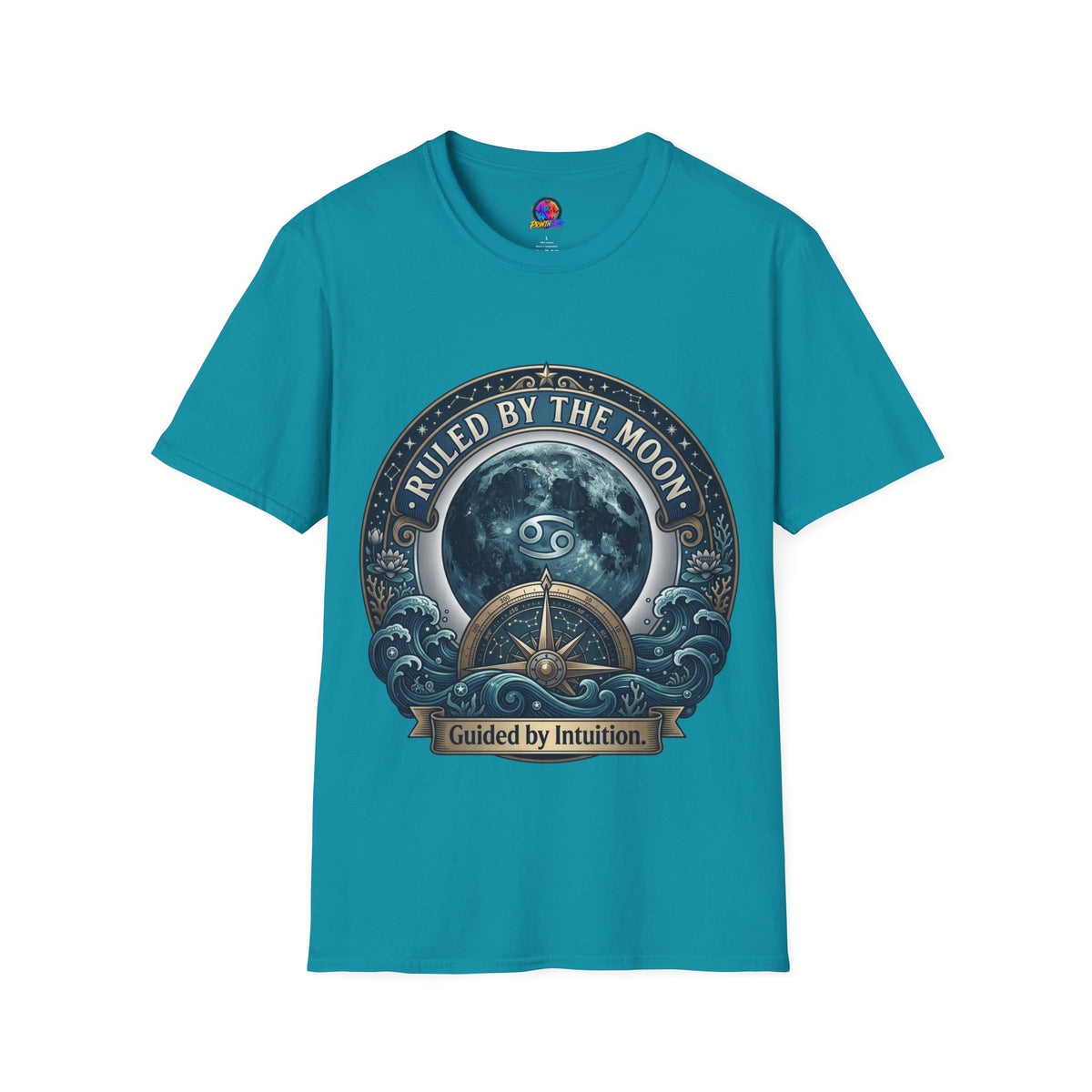Ruled by the Moon T-Shirt — Moonphase Zodiac Graphic Tee