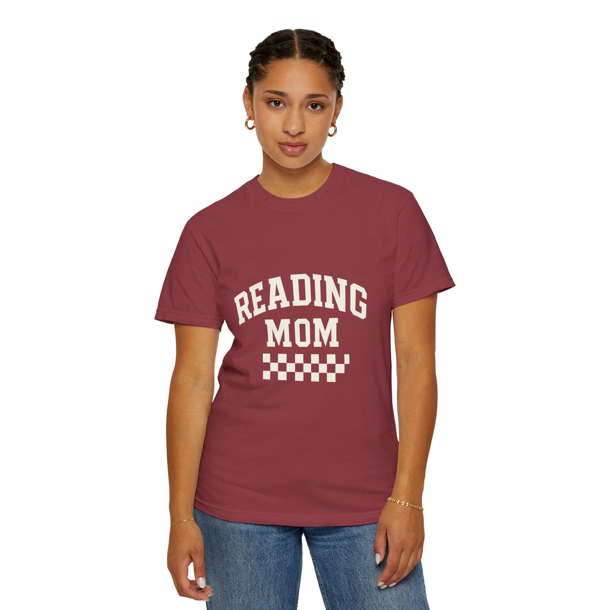 Reading Mom T-Shirt — Vintage Checkbook Style Graphic Tee for Book-Loving Moms - Trending Now - October 2026