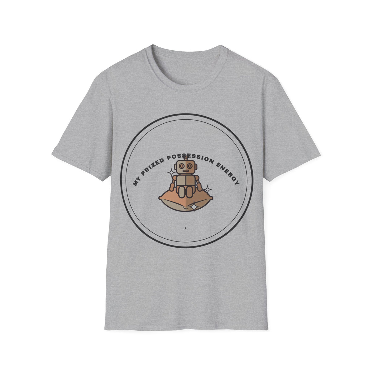 T-Shirt — 'Vaporized Possession Energy' Robot Graphic Tee - Trending Now - September 2026