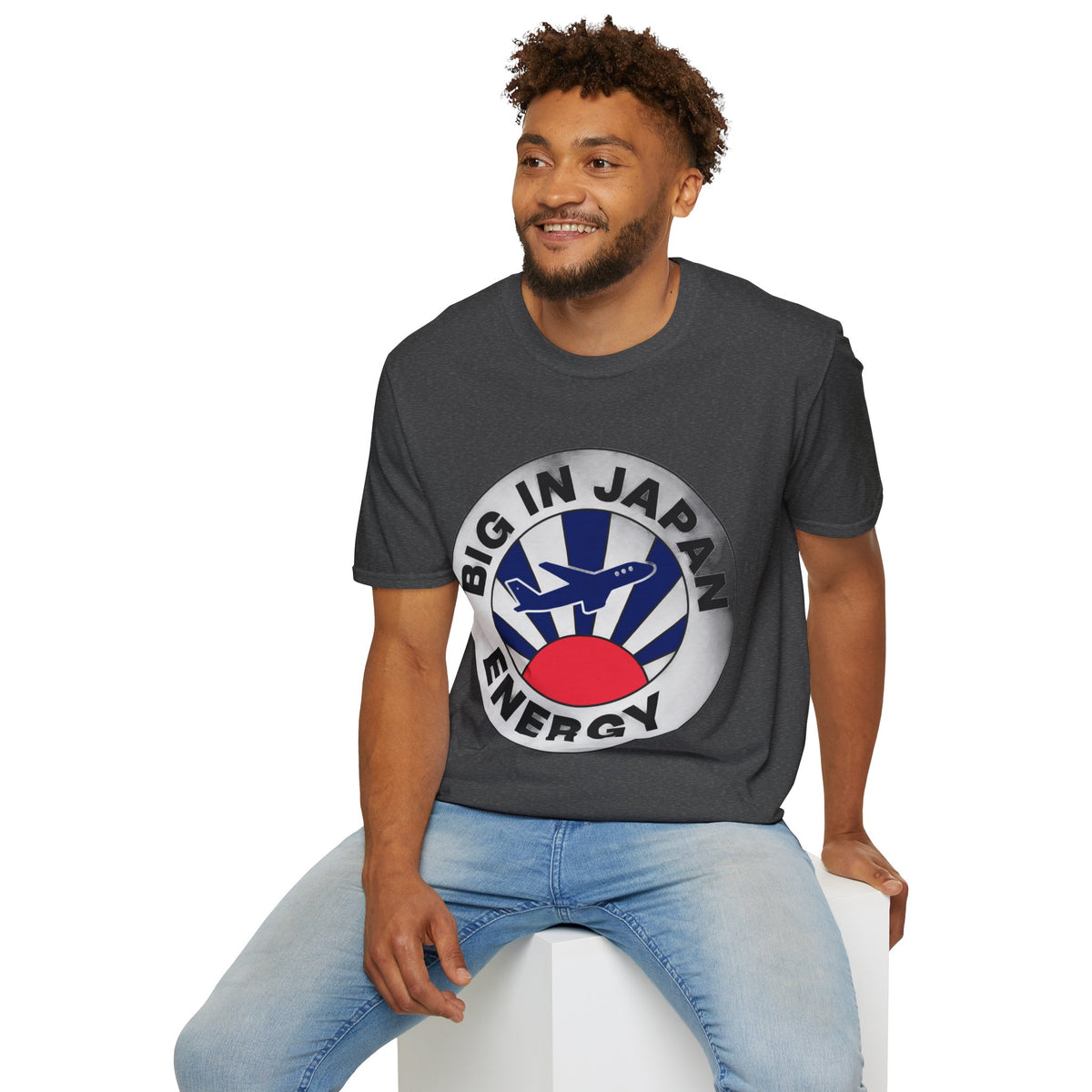 T‑Shirt — "Big in Japan Energy" Retro Airplane Graphic Tee - Trending Now - August 2026
