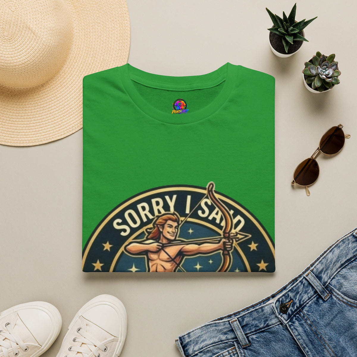 Sagittarius T-Shirt "Sorry I Said What Everyone Else Was Thinking" – Zodiac Archer Graphic Tee