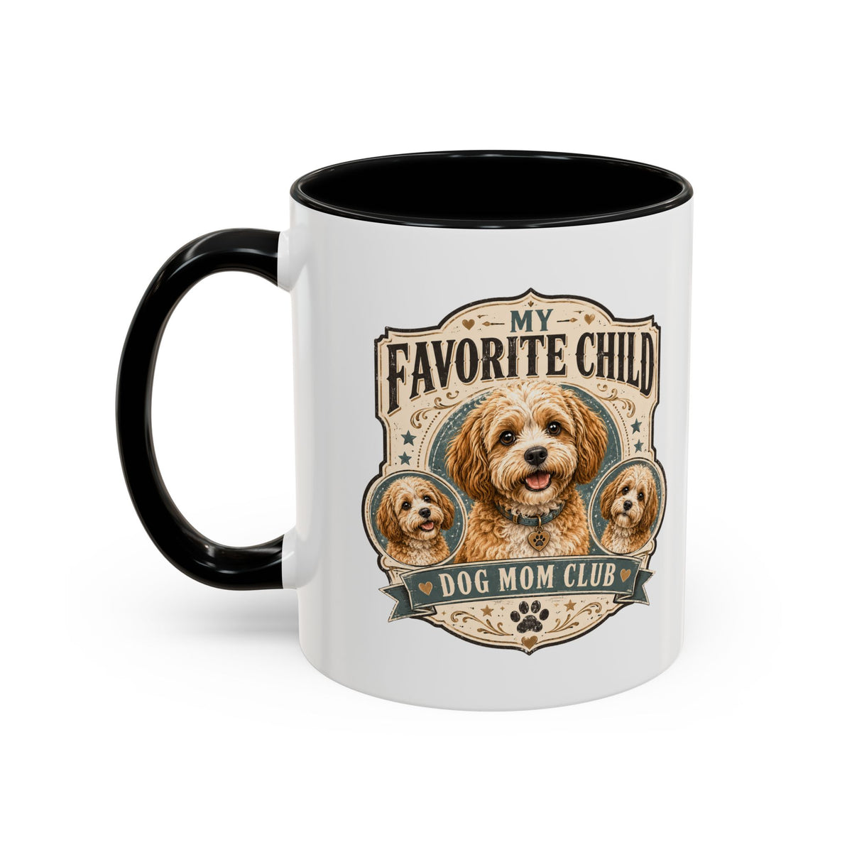Milo Bailey Dog Dad Mom My Favorite Child Dog Mom Club Accent Coffee Mug