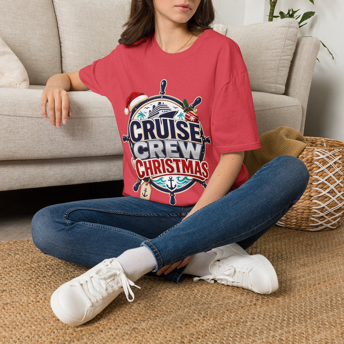 Cruise Crew Christmas T-Shirt — Holiday Cruise Vacation Tee