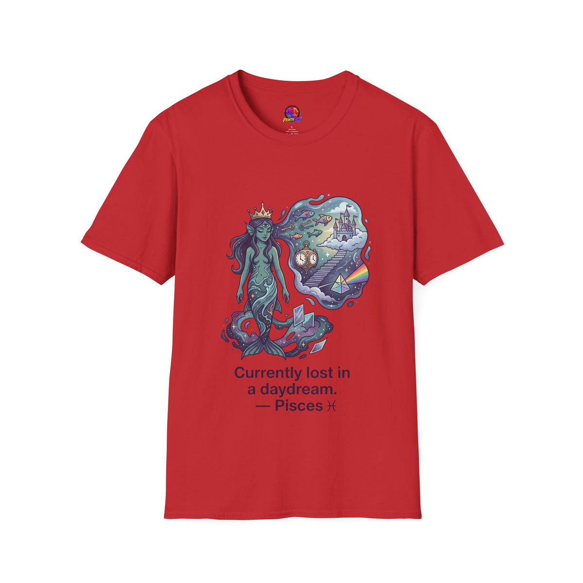 Pisces Daydream T-Shirt — 'Currently Lost in a Daydream' Zodiac Graphic Tee