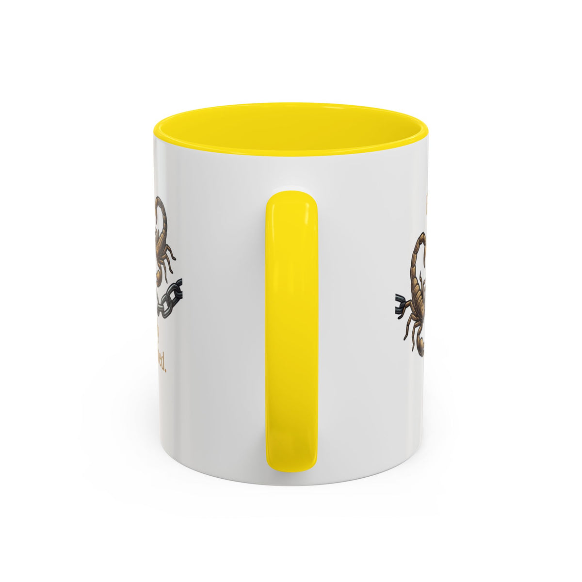 Scorpio Mug — "Fiercely Loyal. Easily Detached." Zodiac Coffee Cup