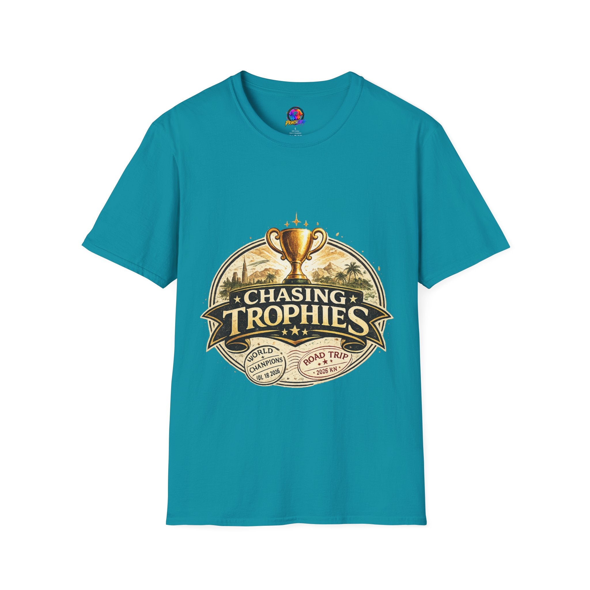 T-Shirt — Chasing Trophies Vintage Trophy Graphic Tee