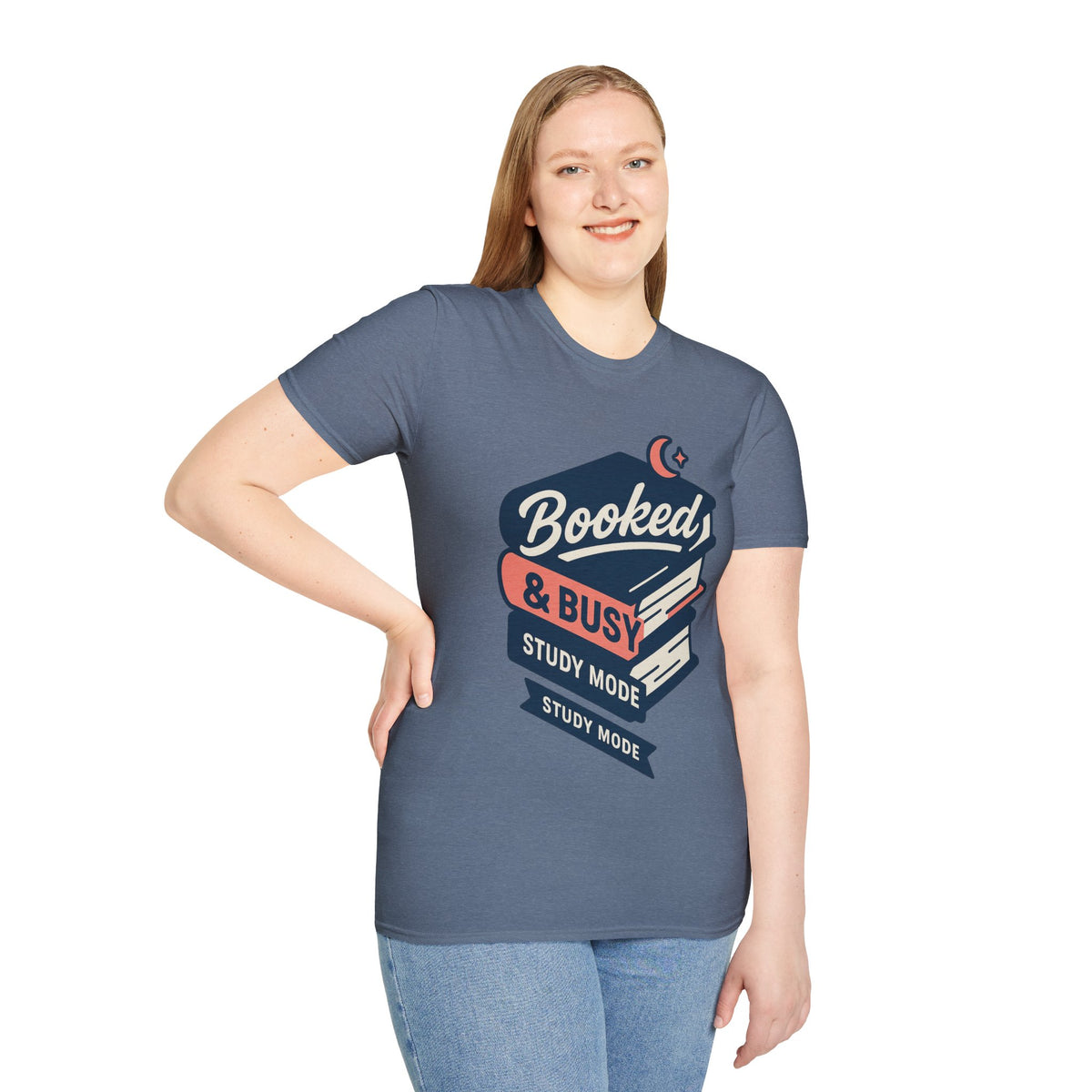 Booked & Busy T‑Shirt – Librarian/Book Lover Reading Gift - Trending Now - August 2026