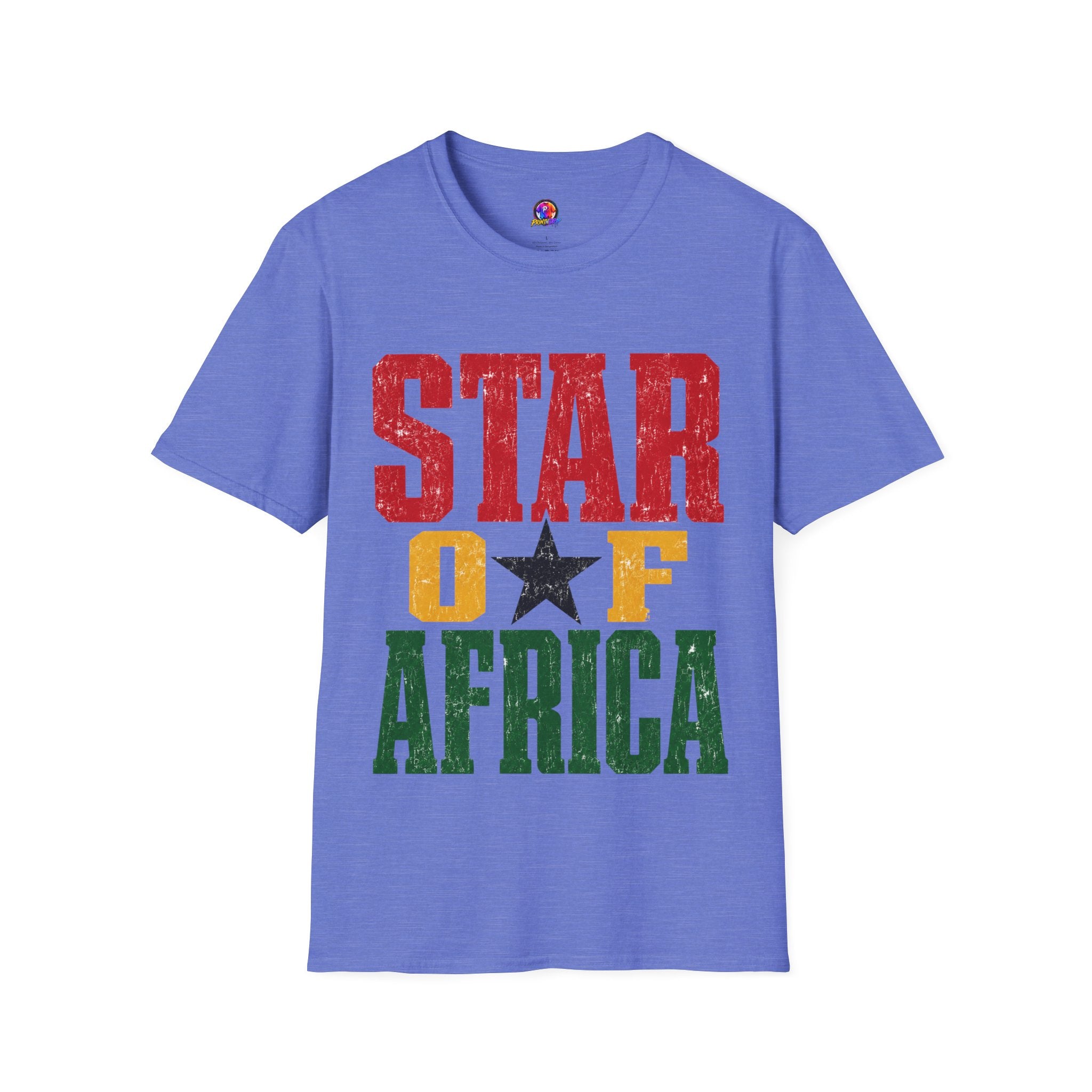 Ghana Star of Africa T-Shirt — Retro Pan-African Graphic Tee