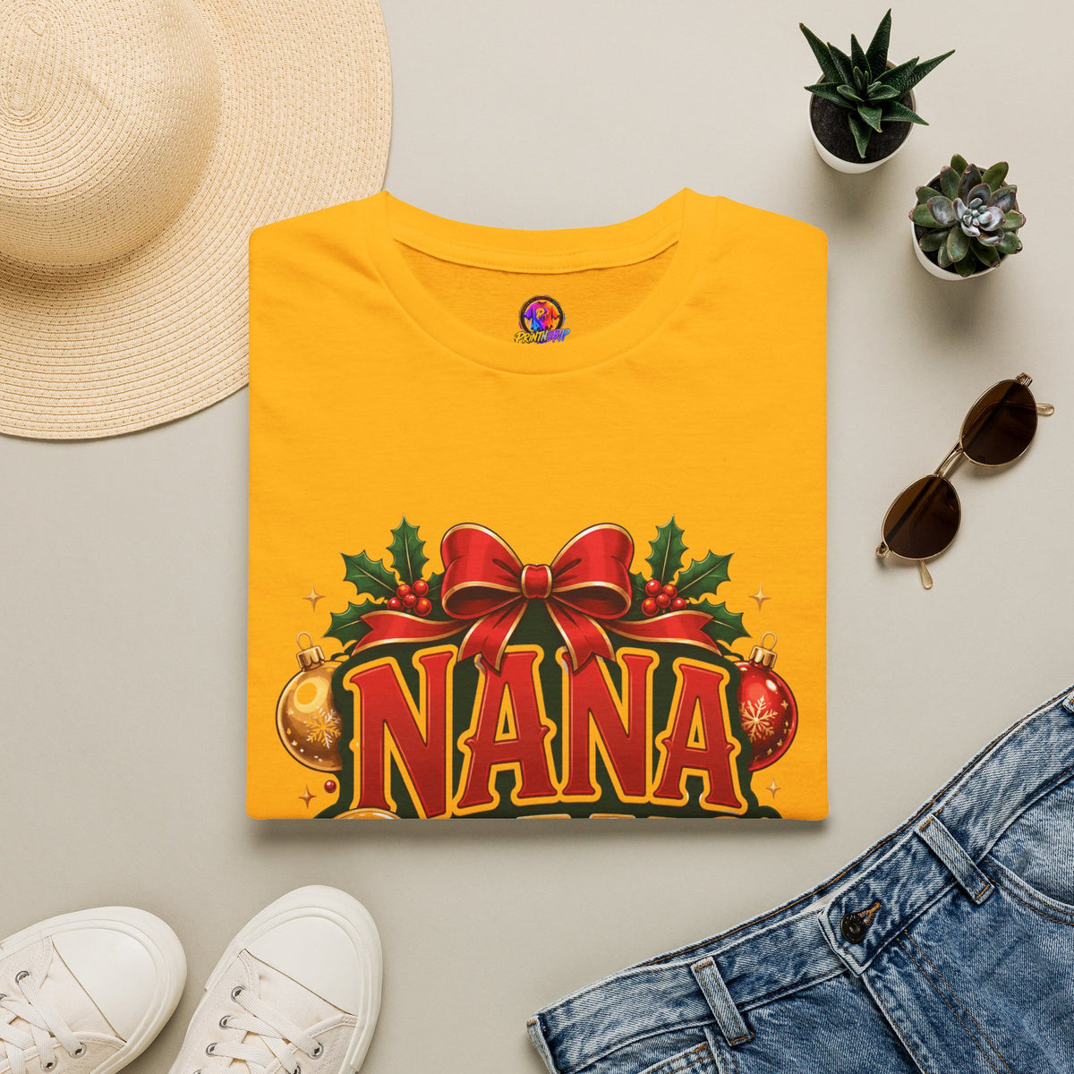 Nana Claus Christmas Tee — Festive Holiday Grandma T-Shirt