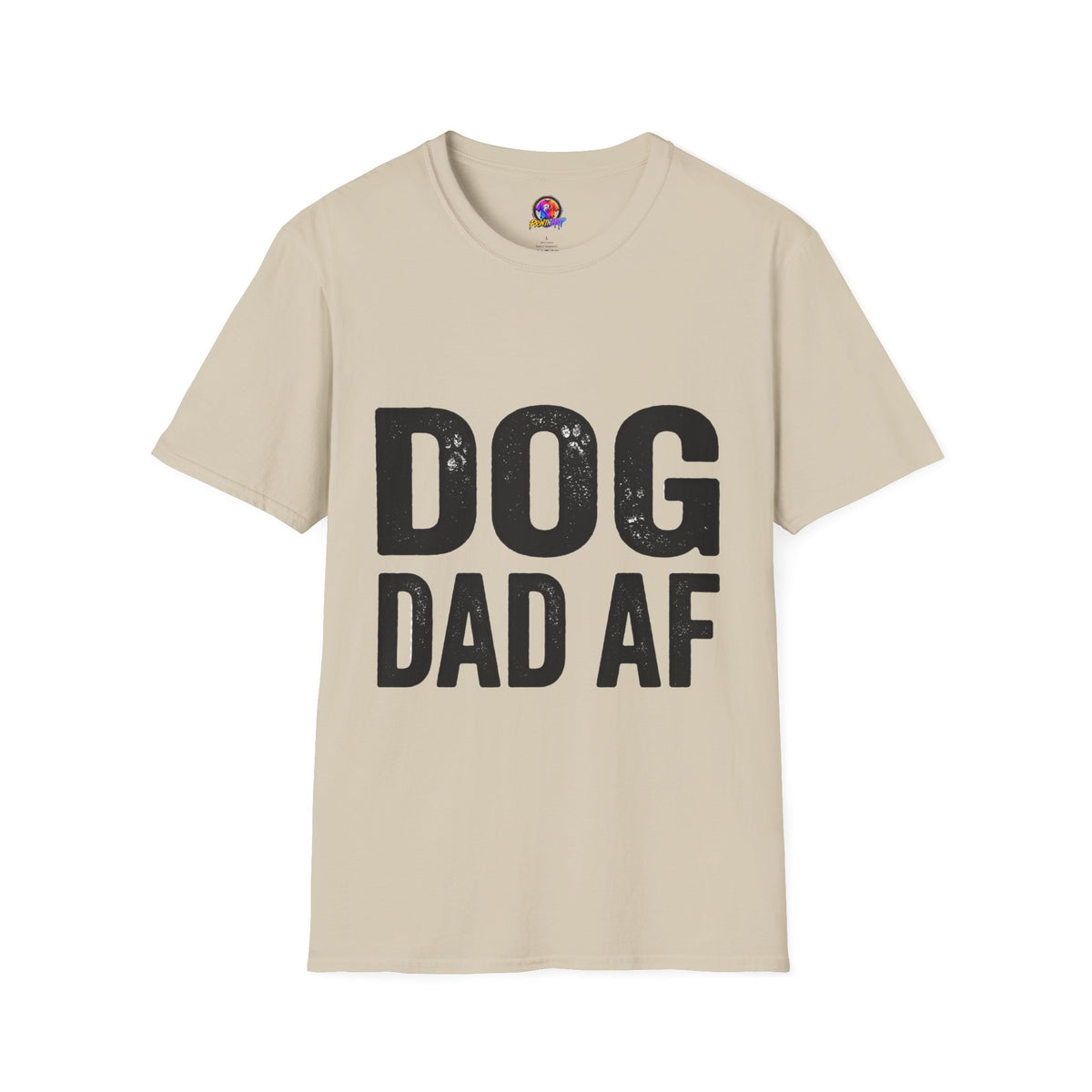 Dog Dad Af Unisex Softstyle T-Shirt
