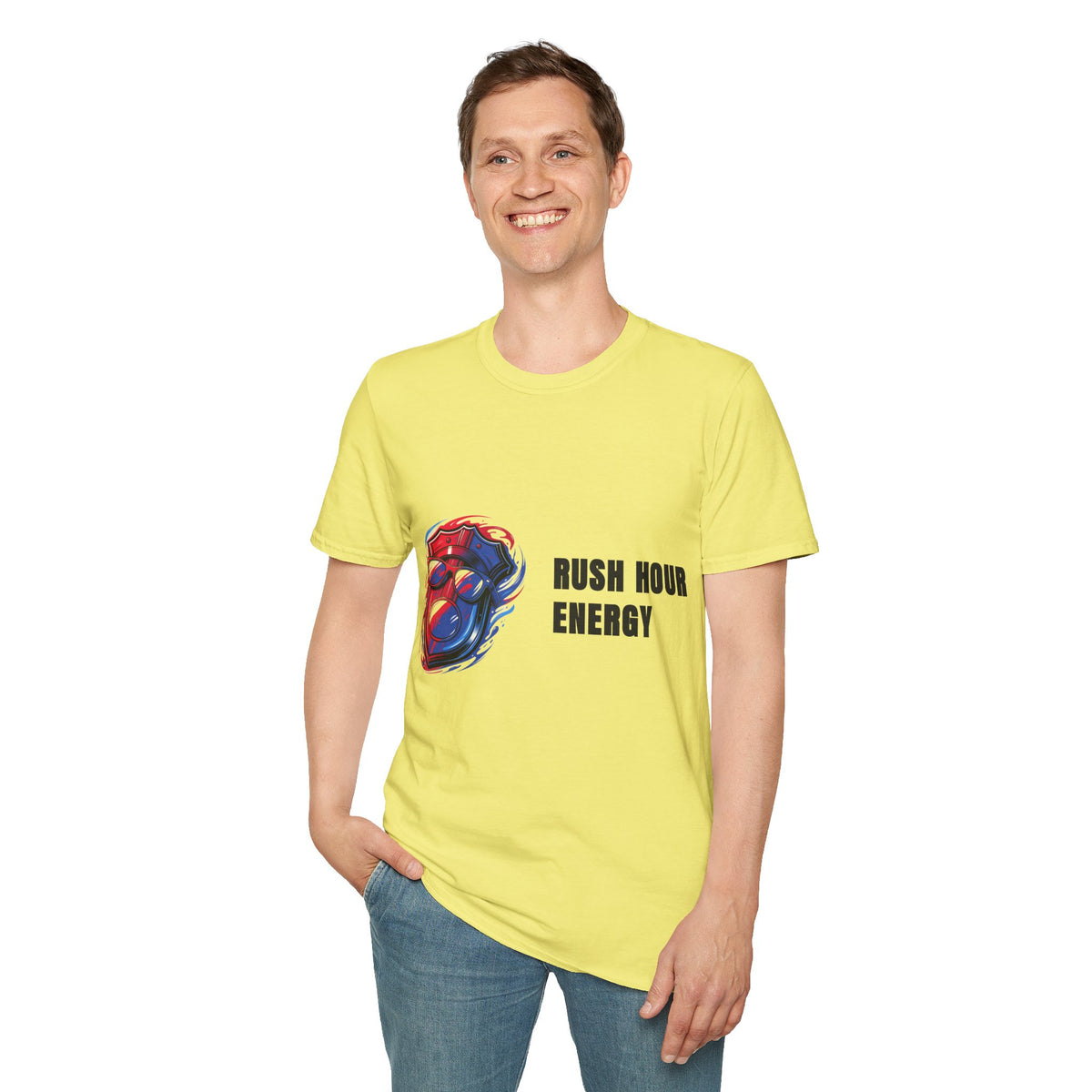 Rush Hour Energy T-Shirt — Retro Racing Skull Graphic Tee - Trending Now - September 2026
