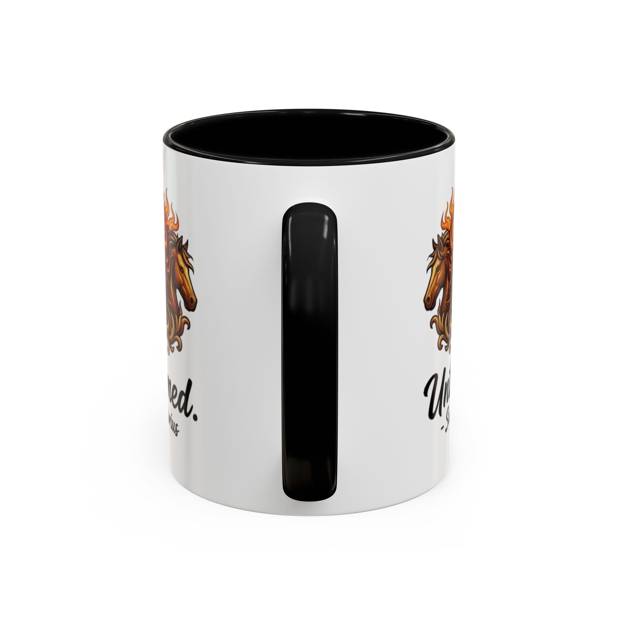 Untamed Sagittarius Coffee Mug — Zodiac Archer Accent Mug (11 oz)
