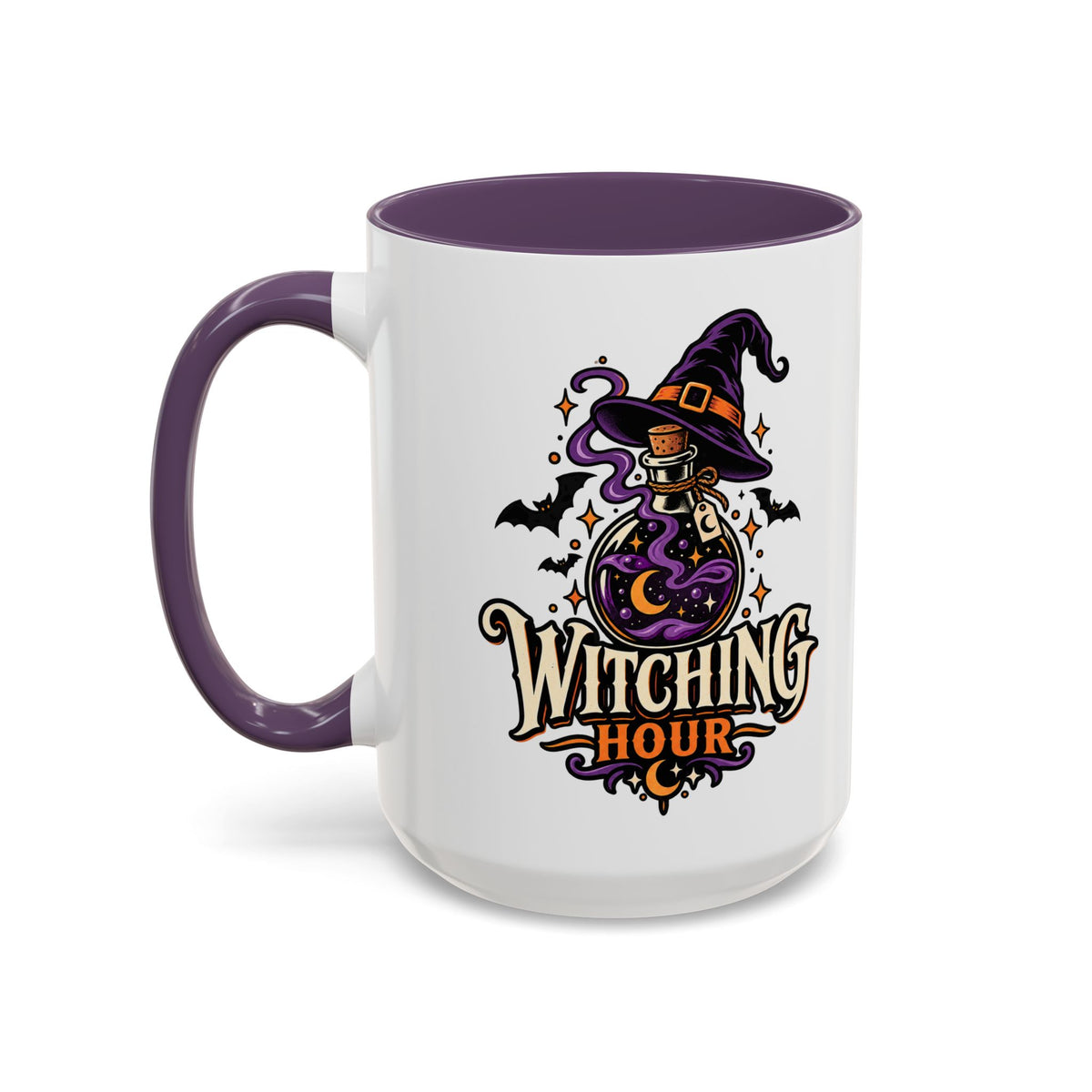 Witching Hour Coffee Mug — Halloween Witch Potion Accent Mug (11/15oz)