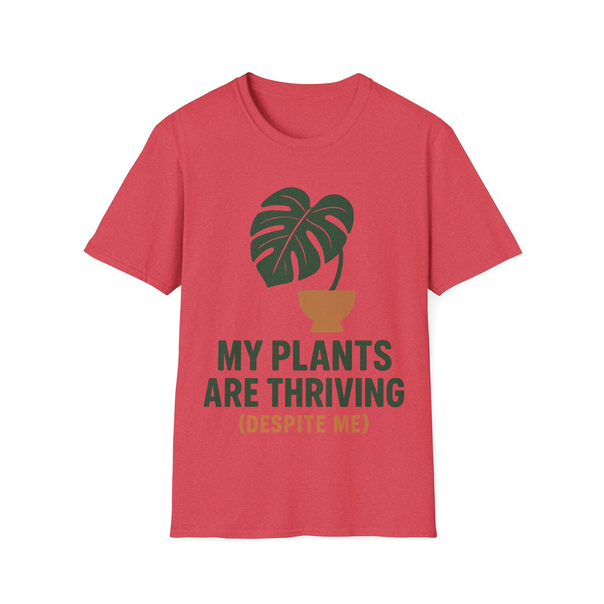 Plant Lover T-Shirt — 'My Plants Are Thriving, Therapy Not' Potted Monstera Tee - Trending Now - September 2026