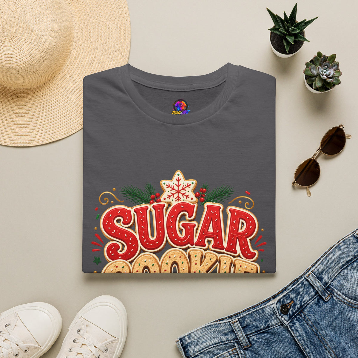 Sugar Cookie Squad T-Shirt — Festive Holiday Baking Graphic Tee