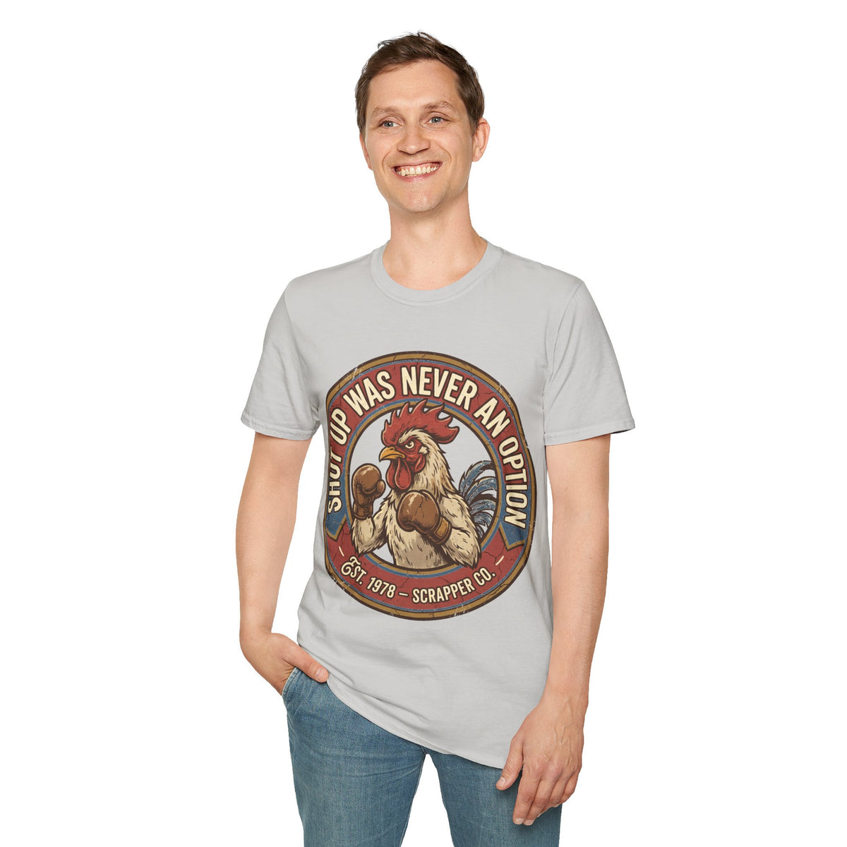 Graphic T-Shirt — “Shut Up Was Never an Option” Funny Retro Cowgirl Tee - Trending Now - September 2026