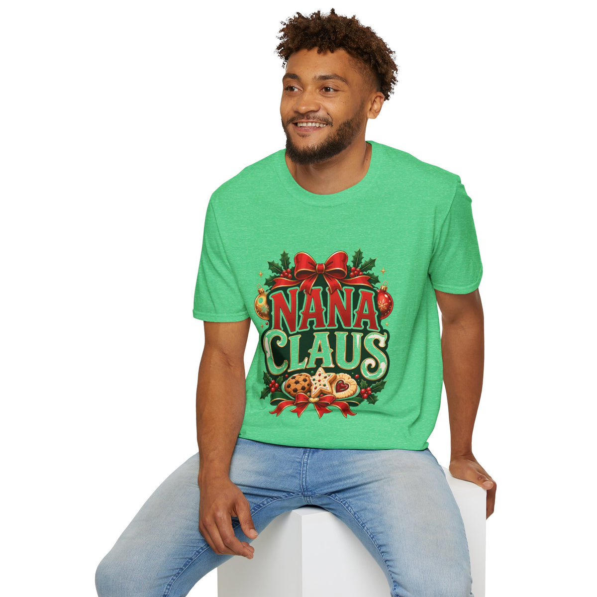 Nana Claus Christmas Tee — Festive Holiday Grandma T-Shirt