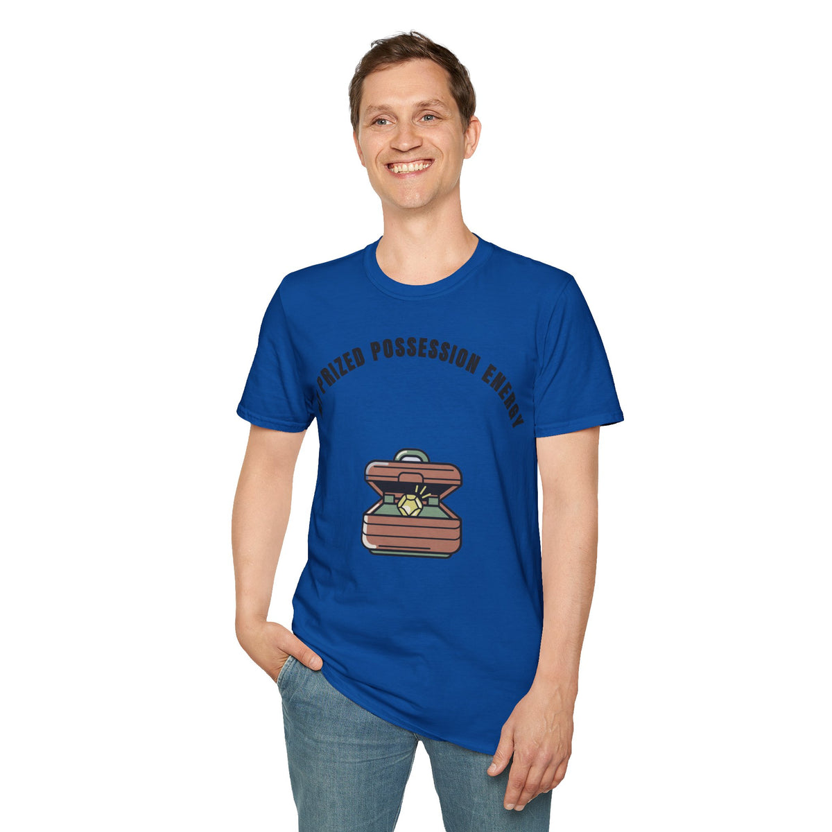T-Shirt — Treasure Chest Graphic “My Prized Possession Energy” - Trending Now - September 2026