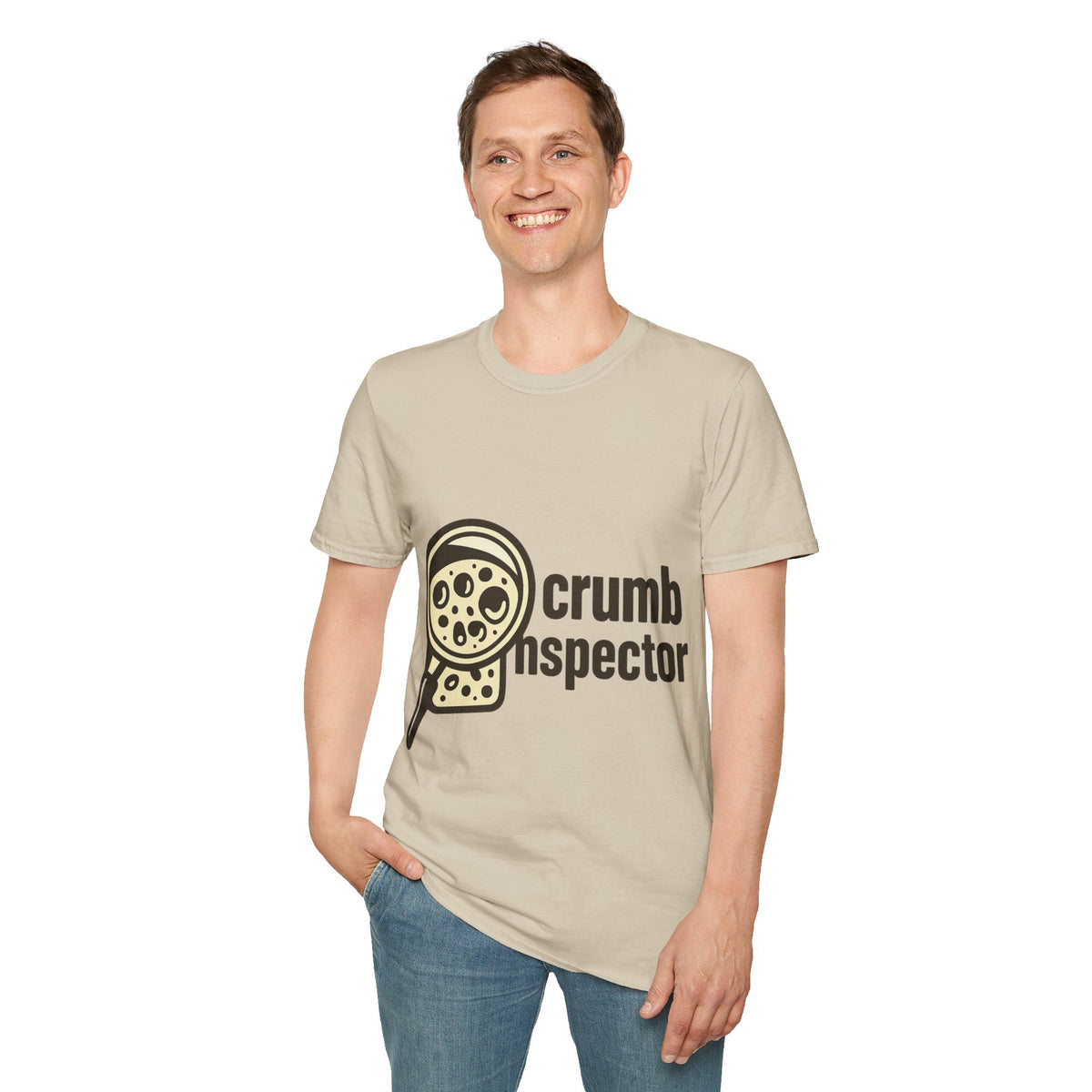 "Crumb Inspector" Funny Sourdough Bread Detective Tee - Cute Artisan Baker Gift White T-Shirt - Trending Now - September 2026