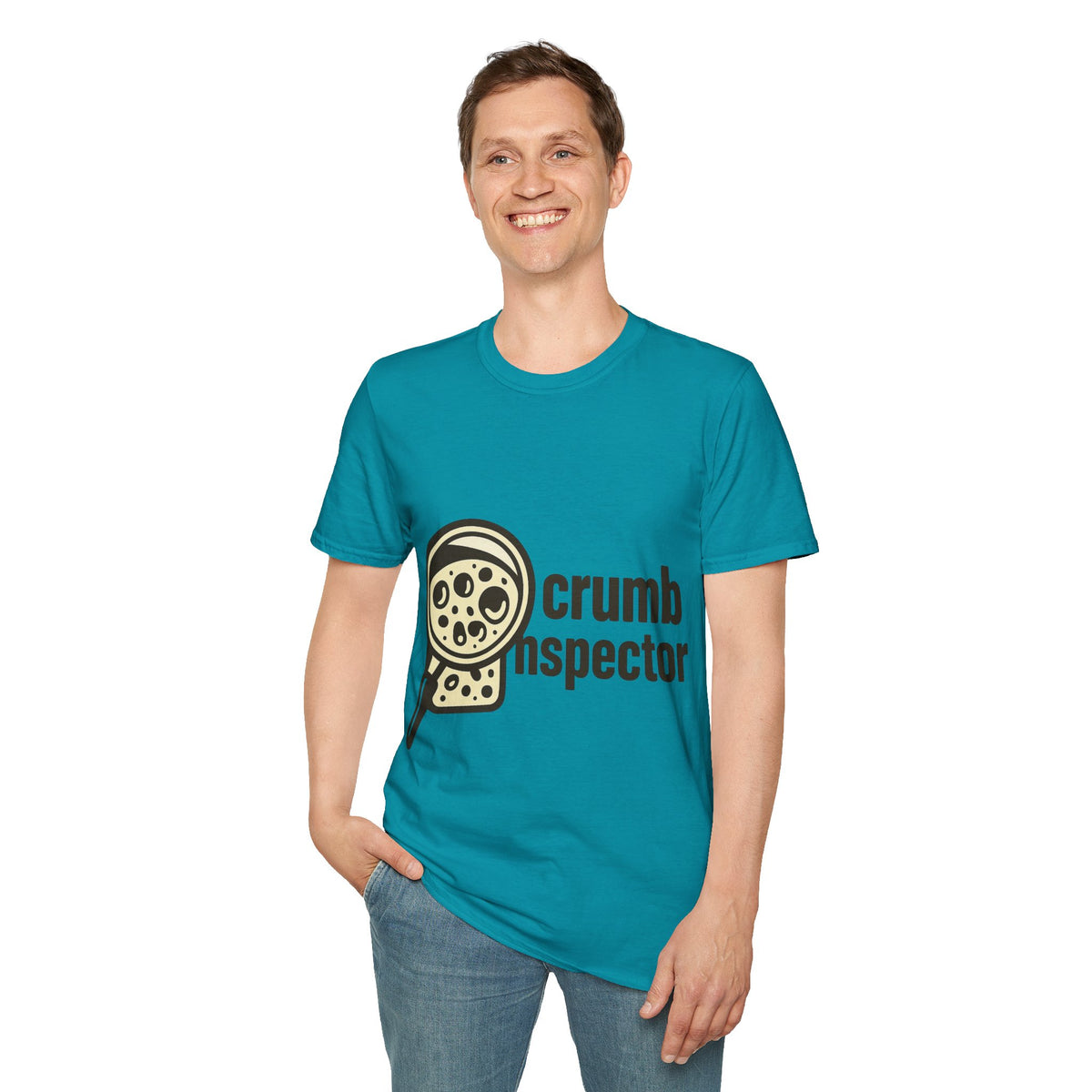 "Crumb Inspector" Funny Sourdough Bread Detective Tee - Cute Artisan Baker Gift White T-Shirt - Trending Now - September 2026
