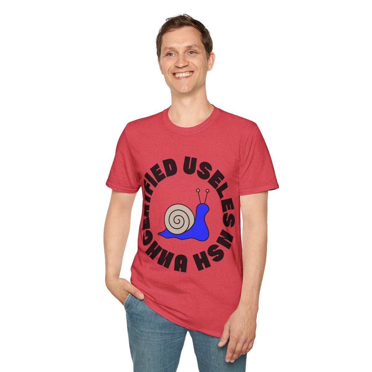 Certified Useless Snail T-Shirt — Funny Cute Graphic Tee for Sarcastic Gifts - Trending Now - August 2026
