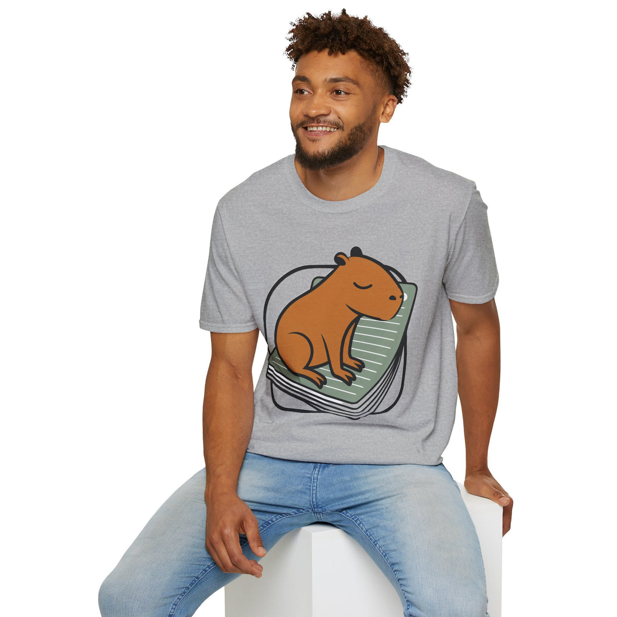 Capybara Nap T-Shirt — Cute Relaxed Capybara Illustration Tee - Trending Now - August 2026