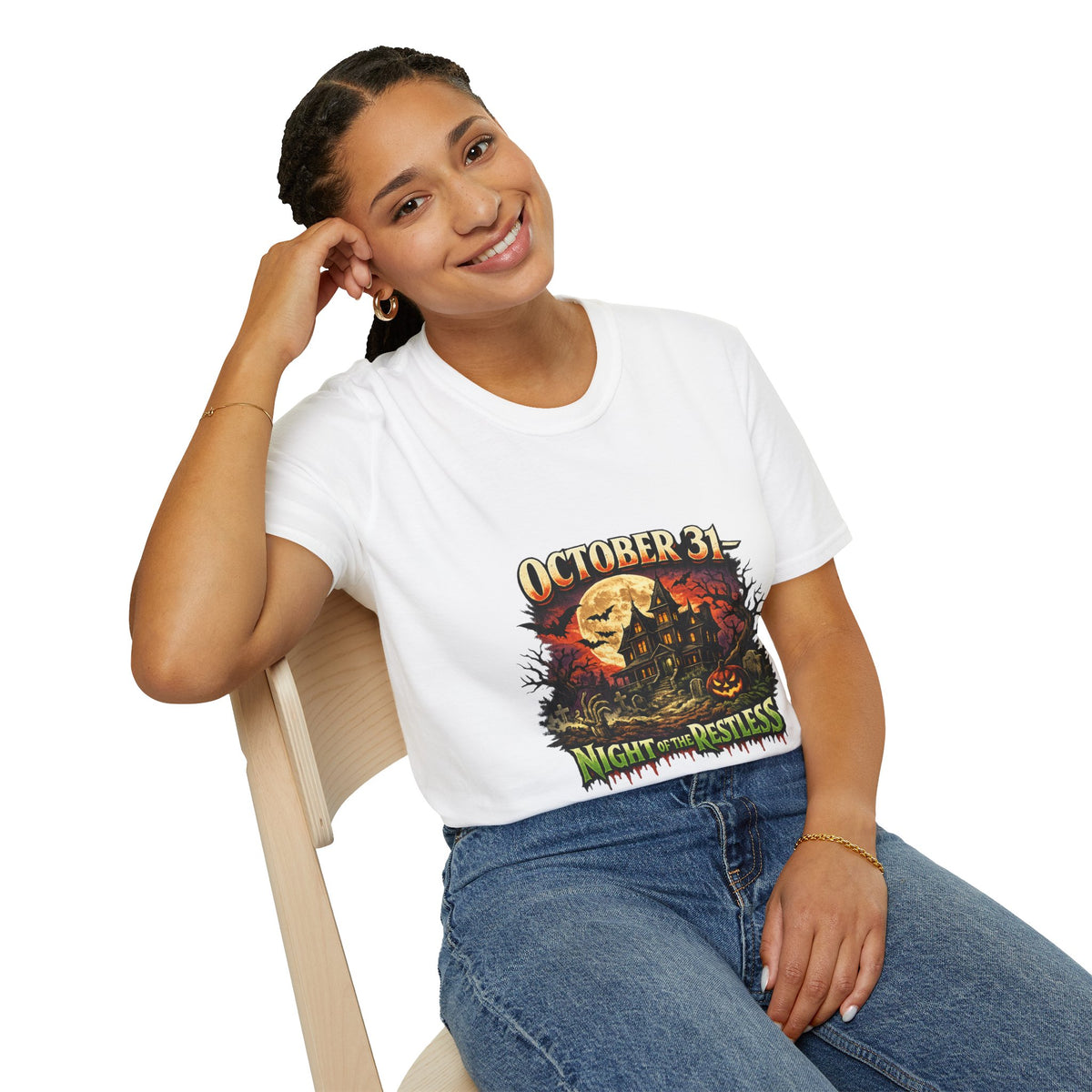 Halloween October 21 Unisex Softstyle T-Shirt