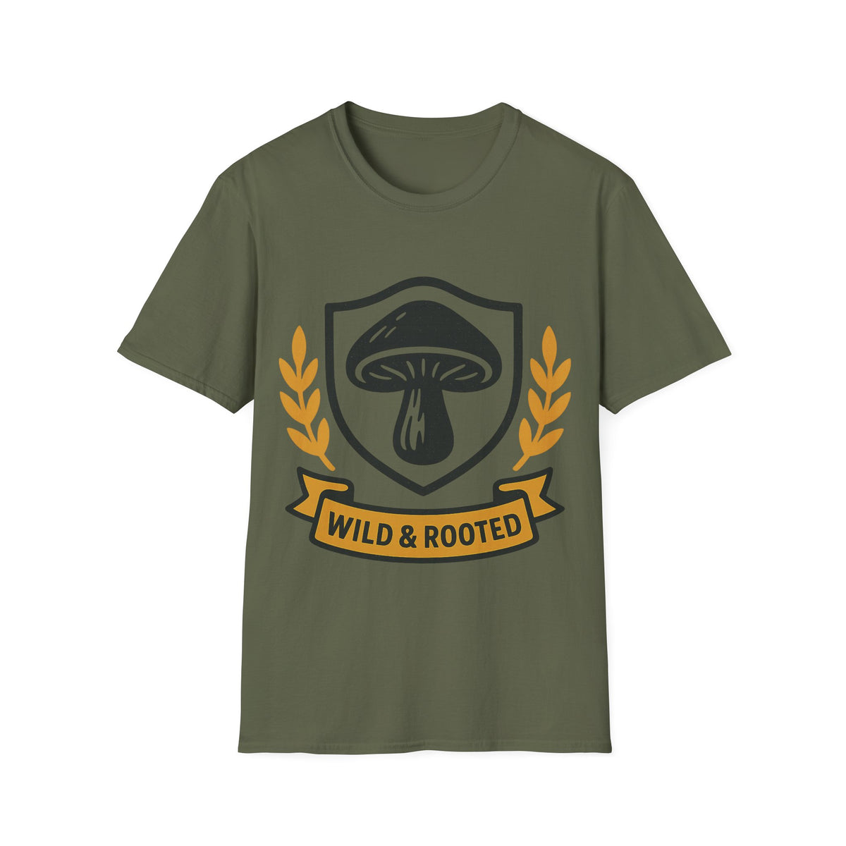 Crest Logo T-Shirt — Subtle Laurel Emblem Tee - Trending Now - September 2026