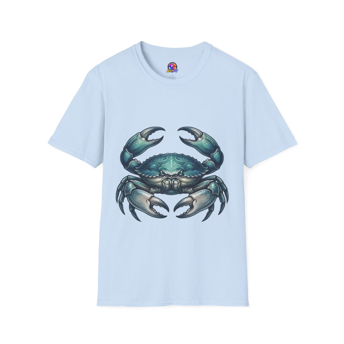 Crab Graphic T-Shirt — Coastal Sea Creature Tee
