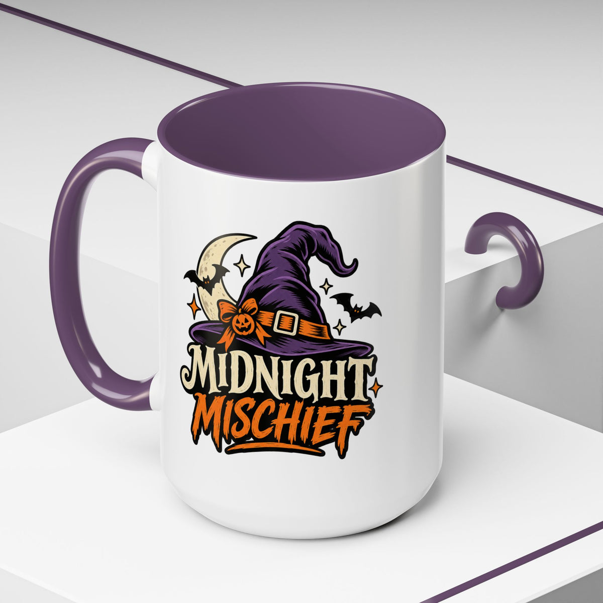 Midnight Mischief Halloween Coffee Mug — Accent 11/15oz