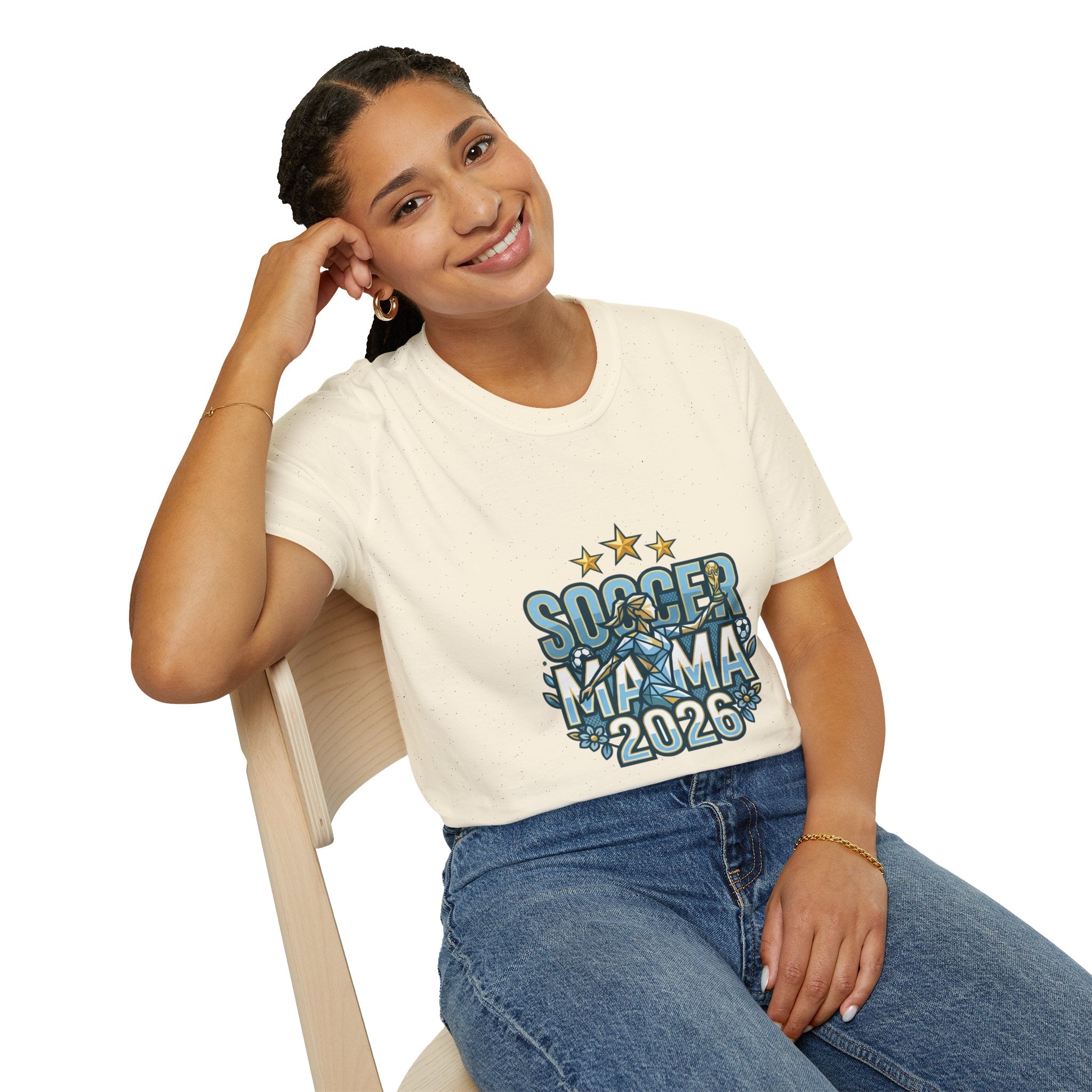 Soccer Mama 2026 T-Shirt — Women's Supporter Mom Tee