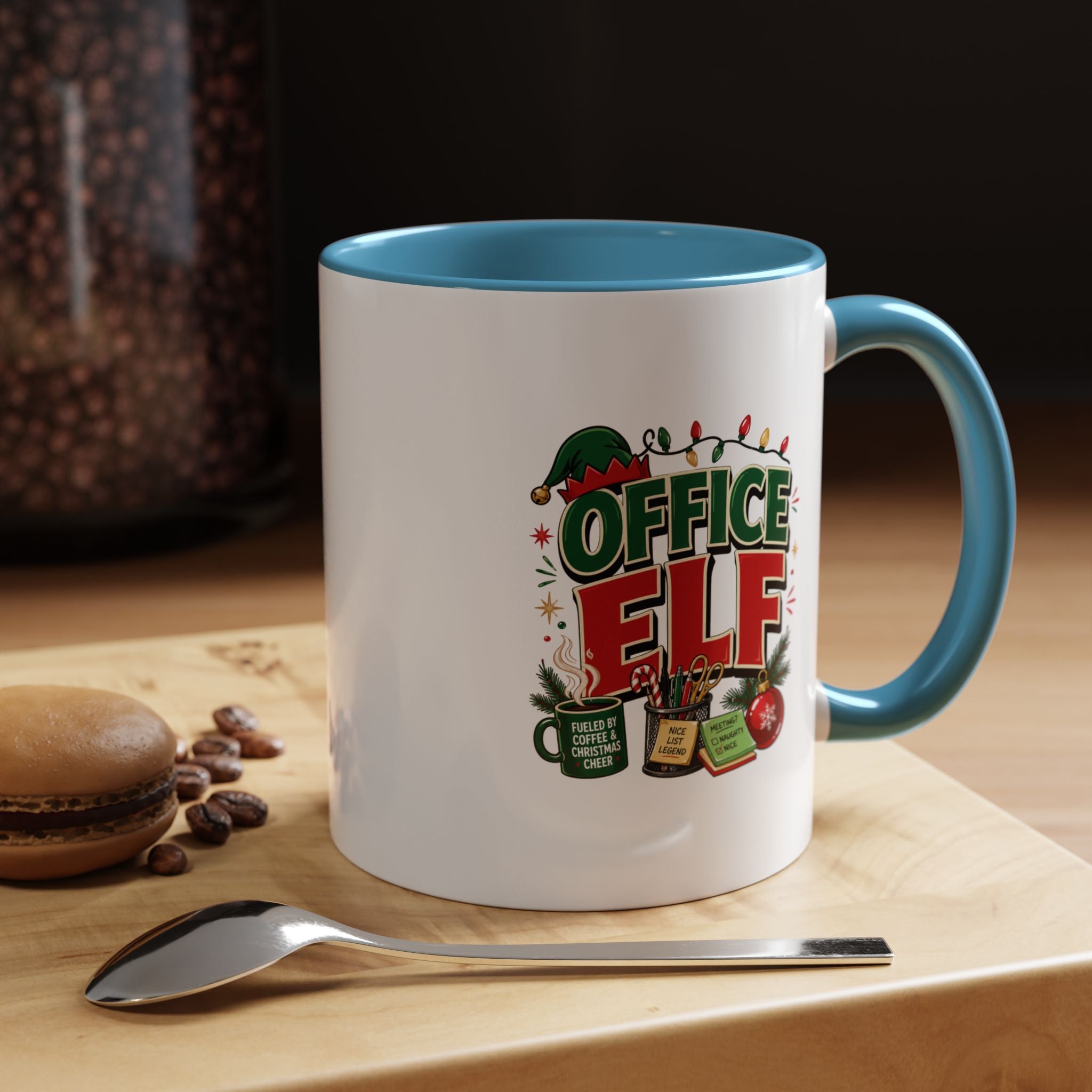 Accent Coffee Mug Office Elf
