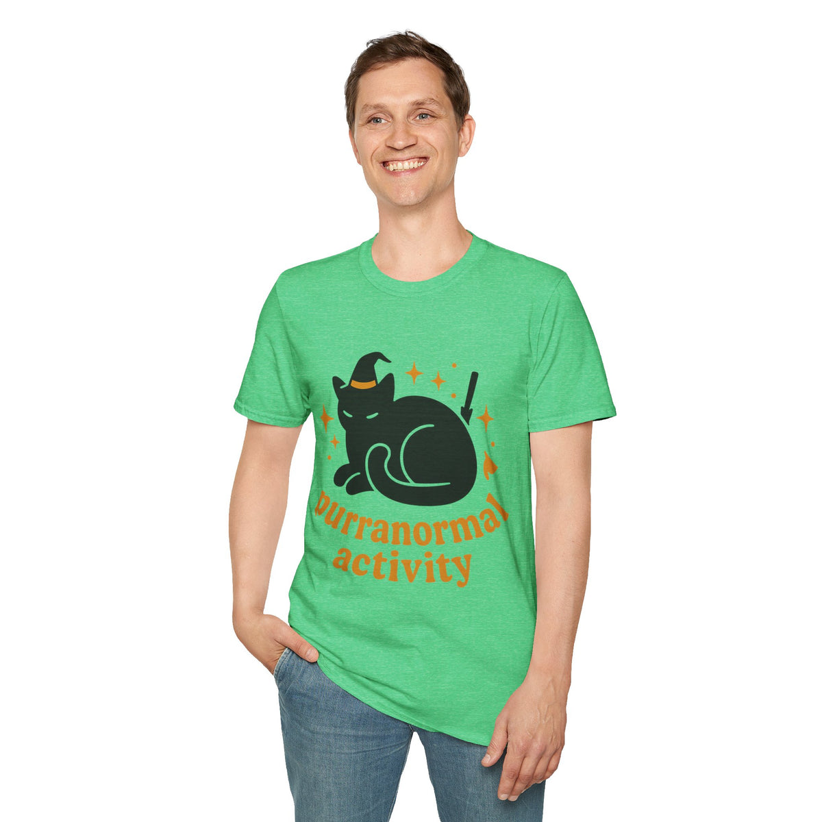 Paranormal Activity Circle T-Shirt — Cute Retro Ghost & Stars Tee - Trending Now - August 2026