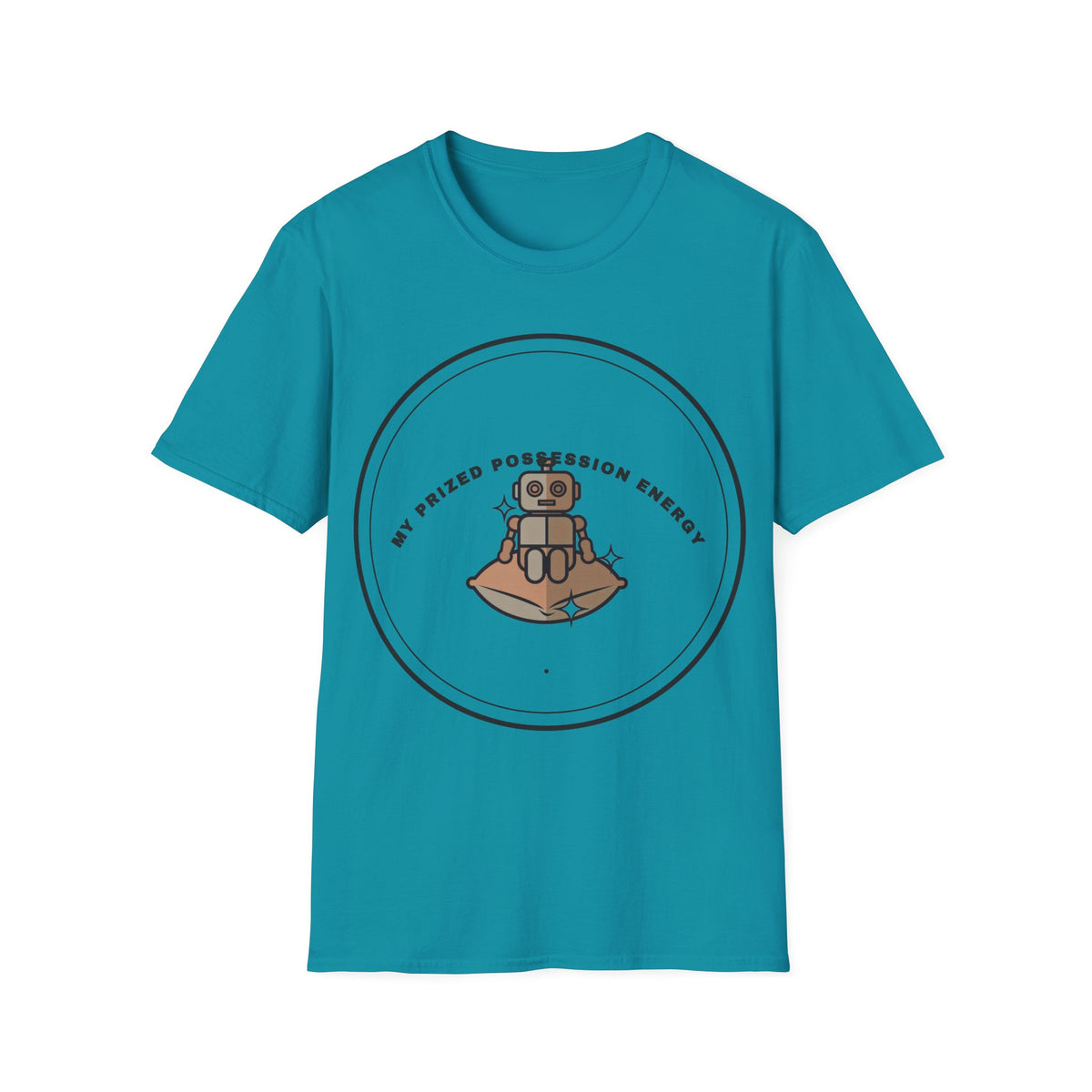 T-Shirt — 'Vaporized Possession Energy' Robot Graphic Tee - Trending Now - September 2026