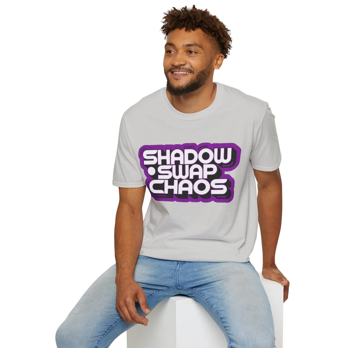 Shadow Swap Chaos T-Shirt — Retro Purple Gaming Graphic Tee - Trending Now - August 2026