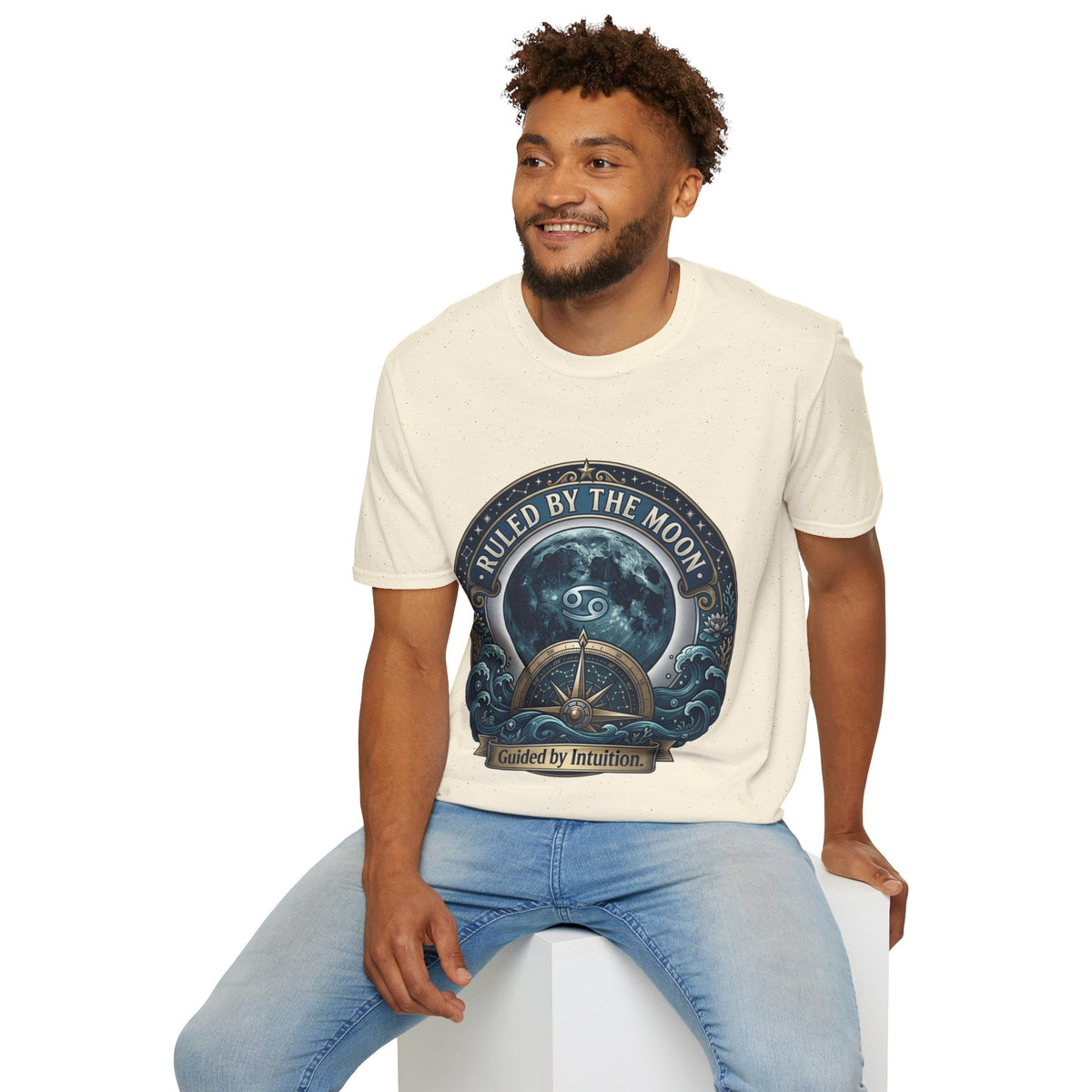 Ruled by the Moon T-Shirt — Moonphase Zodiac Graphic Tee