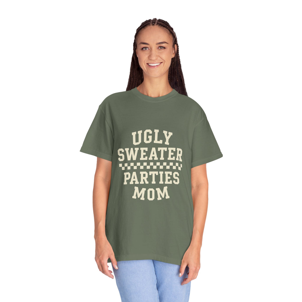 Ugly Sweater Parties Mom T-Shirt - Trending Now - October 2026