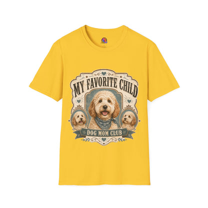 T-Shirt — "My Favorite Child" Dog Mom Club Graphic Tee