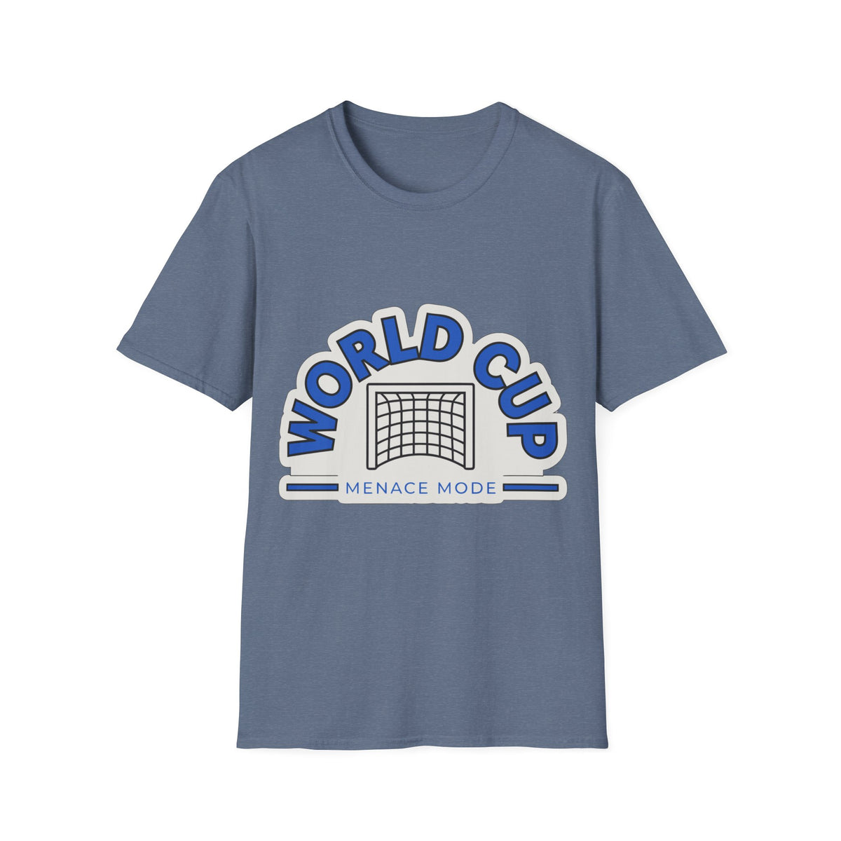 World Cup Soccer T‑Shirt — 'Menace Mode' Retro Goal Graphic - Trending Now - August 2026