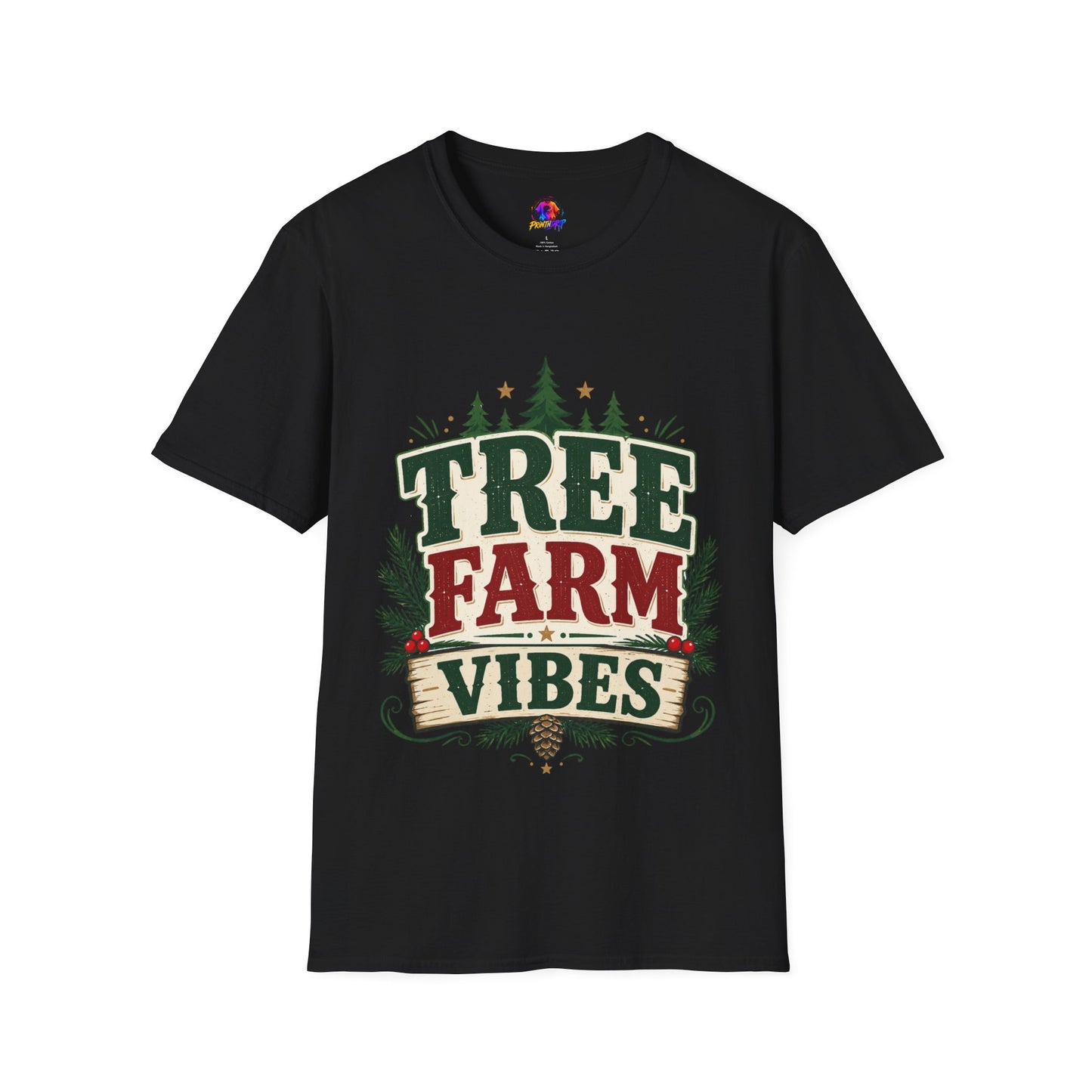 T-Shirt — Tree Farm Vibes Graphic Tee