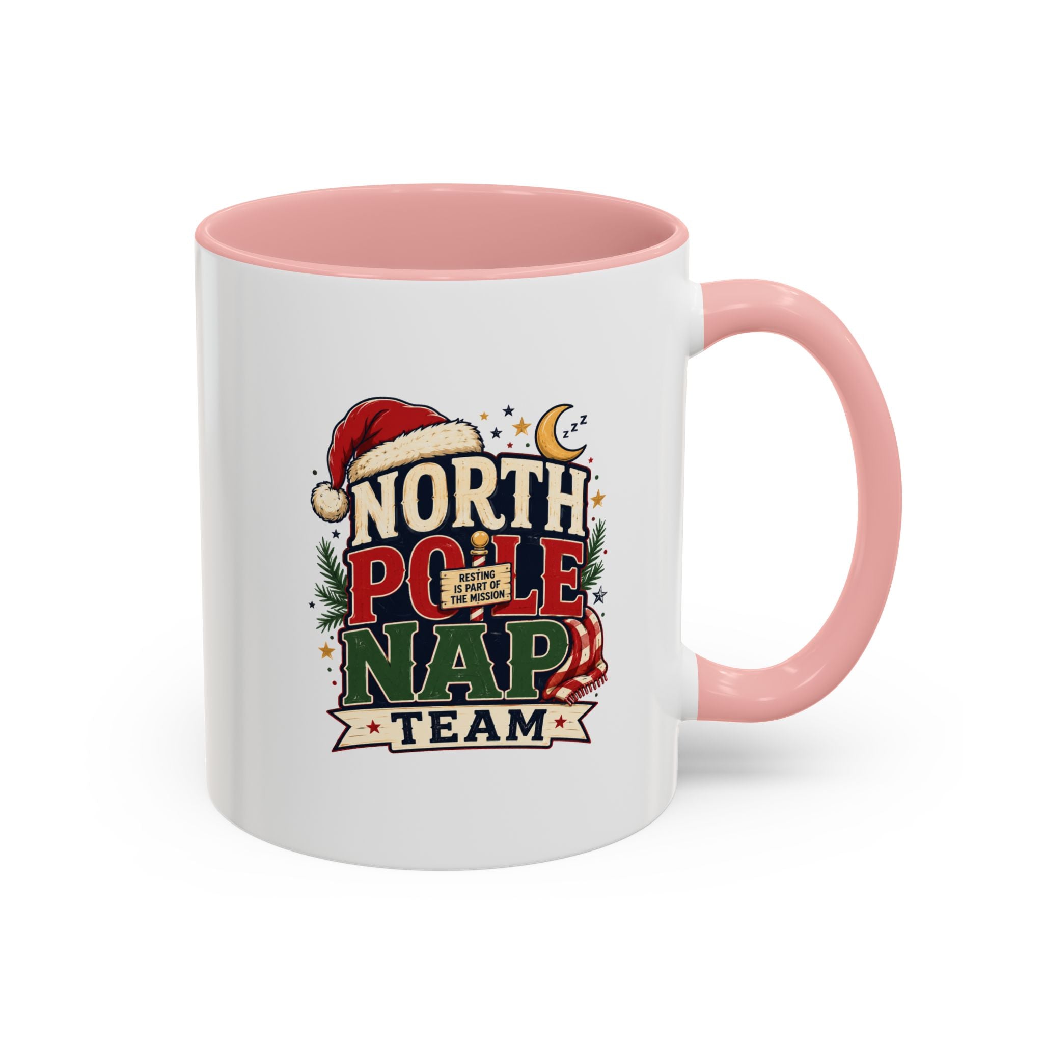 Accent Coffee Mug North Pole Nap