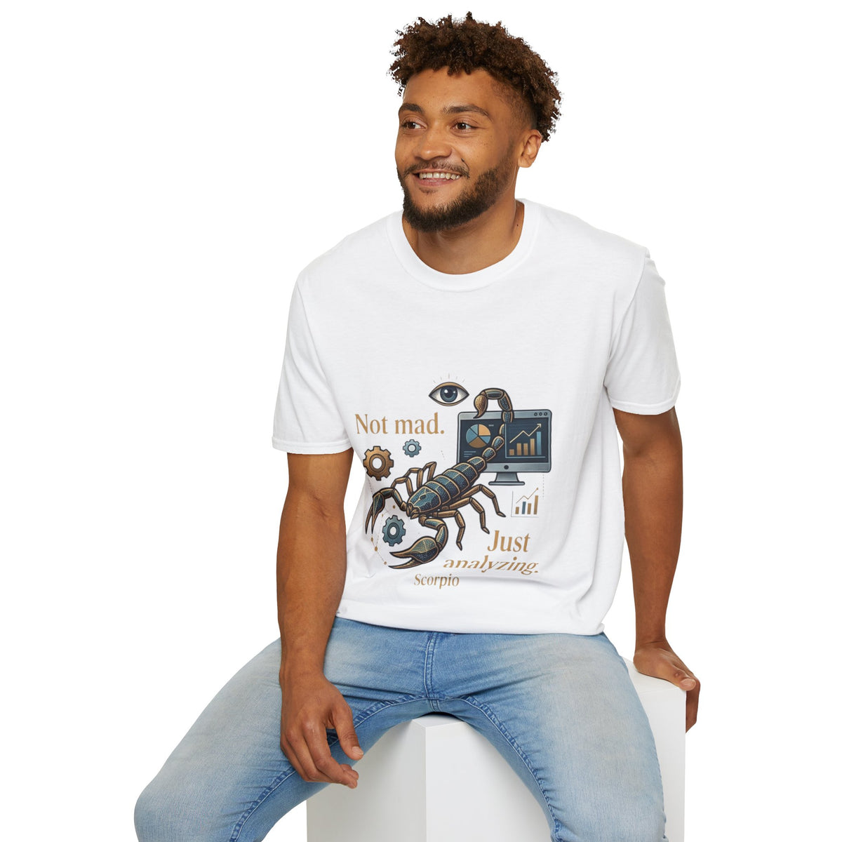 Scorpio Zodiac Unisex Softstyle T-Shirt