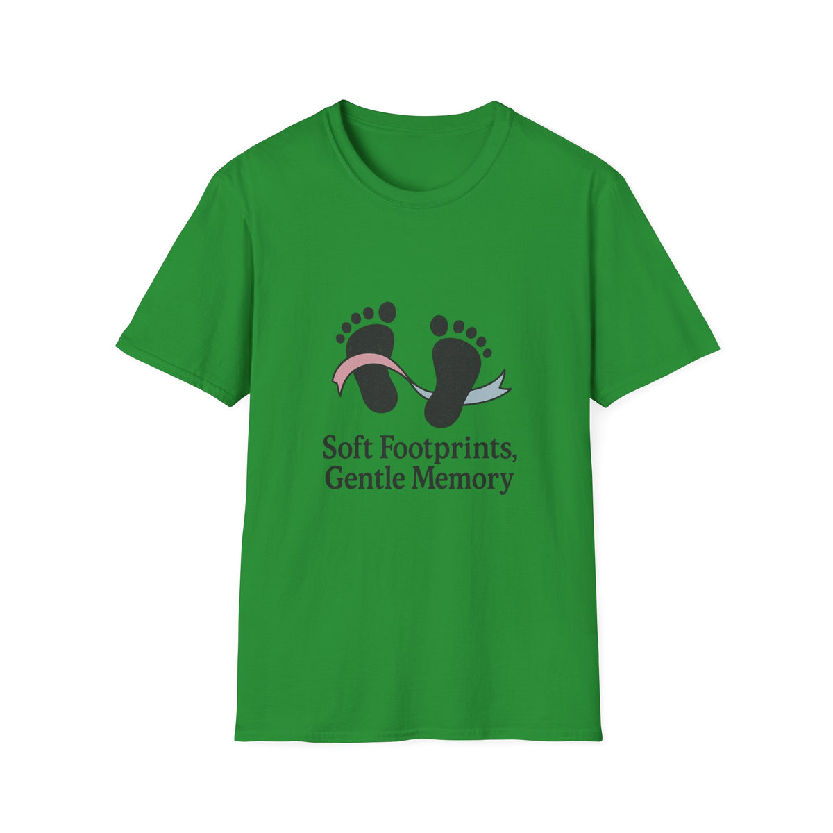 Memorial Baby Footprints T-Shirt — "Soft Footprints Gentle Memory" Remembrance Tee - Trending Now - October 2026