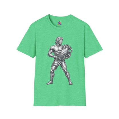 Aquarius Zodiac T-Shirt — Mythic Water Bearer Astrology Tee