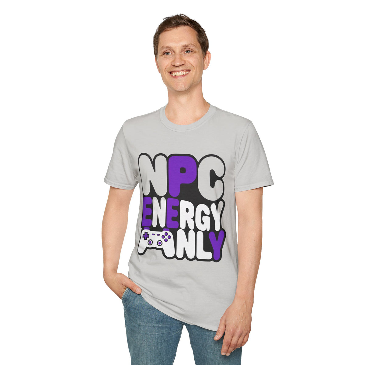 NPC Energy Only T-Shirt — Gamer Graphic Tee - Trending Now - August 2026