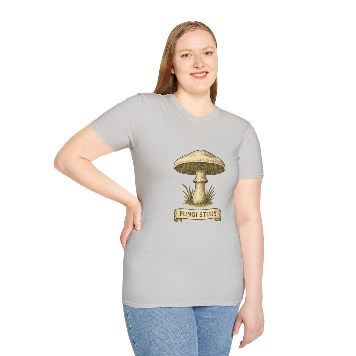 Mushroom Study T‑Shirt — Botanical Vintage Mushroom Illustration Tee - Trending Now - August 2026