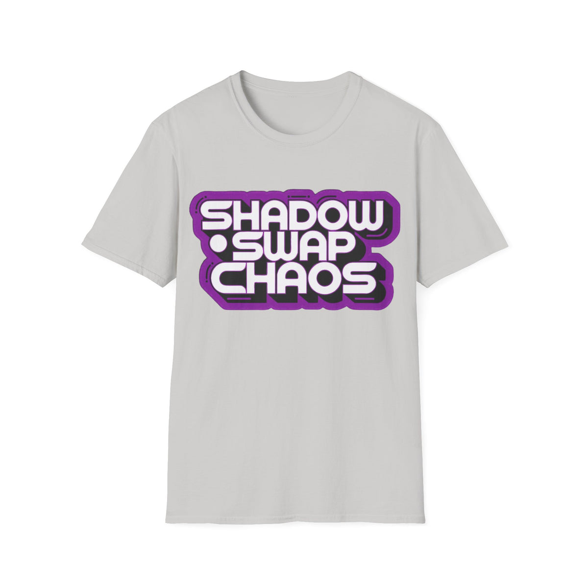 Shadow Swap Chaos T-Shirt — Retro Purple Gaming Graphic Tee - Trending Now - August 2026